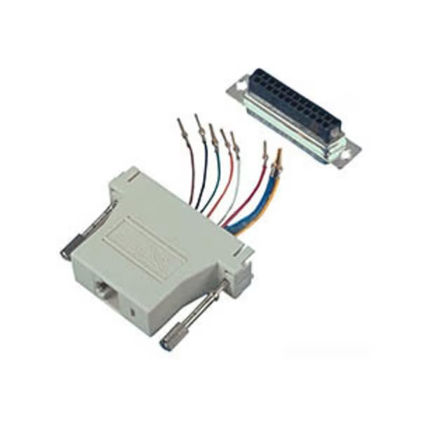 RS232 Adapter Kit, 8-Conductor Jack to Male, Allen Tel, Mfr#: ATRA8M